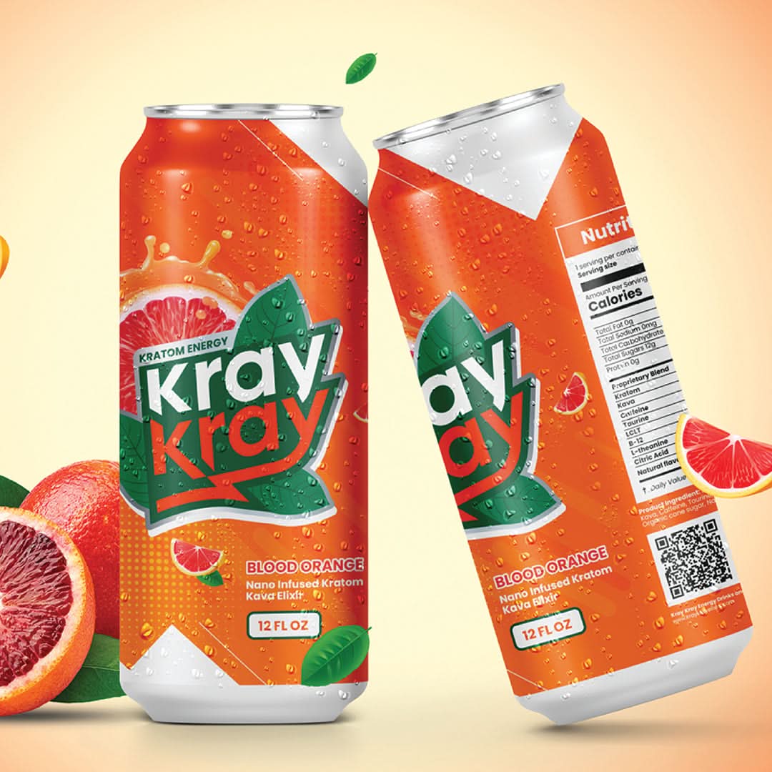 Kray Kray Energy Drink - Blood Orange