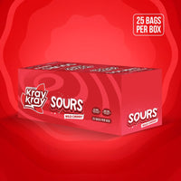 Kray Kray Sours Wild Cherry - Box of 25 Packs