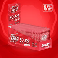Kray Kray Sours Wild Cherry - Box of 25 Packs